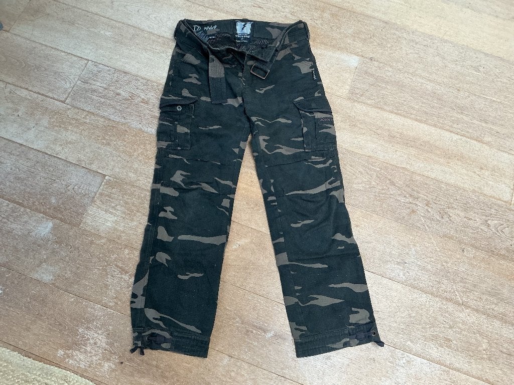 John Doe 1969 Limited Edition camouflage broek W31- L34, Motoren, Kleding | Motorkleding, Ophalen, Heren, John Doe, Broek | textiel