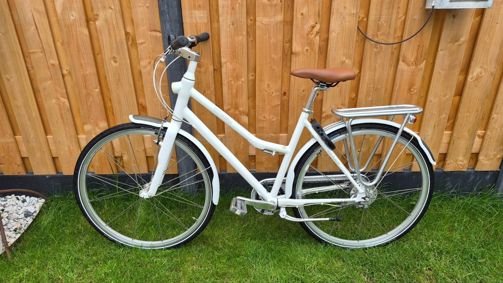 Giant Citystorm Damesfiets/Meisjesfiets Nexus 8 speed S/M, Fietsen en Brommers, Ophalen, Gebruikt, Velgrem, Versnellingen