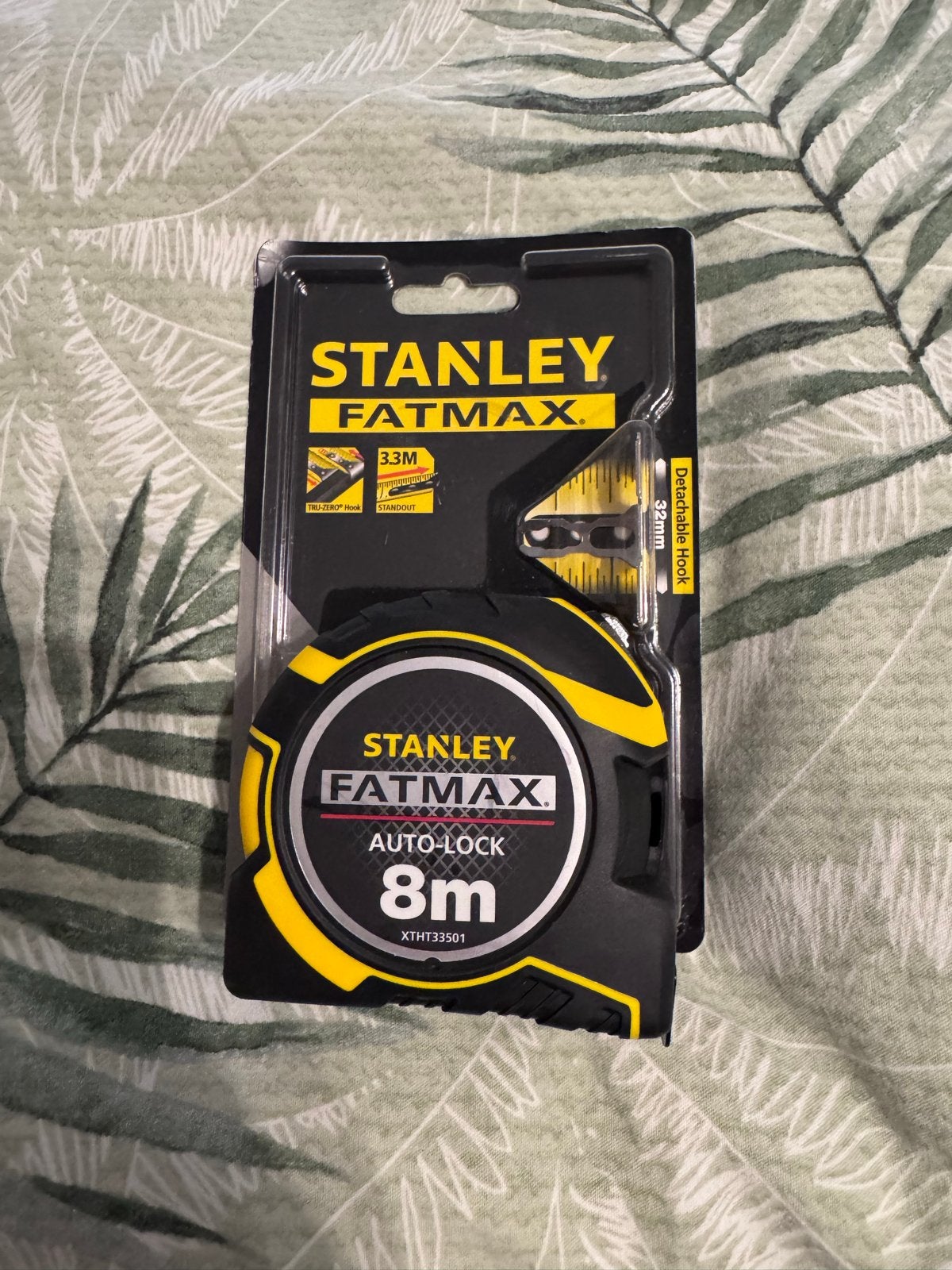 Stanley FatMax rolmaat 8m - Nieuw in verpakking, Ophalen of Verzenden, Nieuw, Afstand