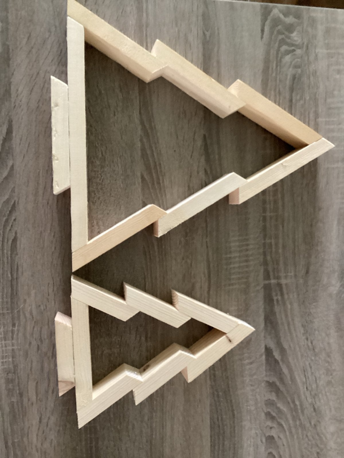 Houten kerstbomen set van 2, Diversen, Ophalen, Nieuw