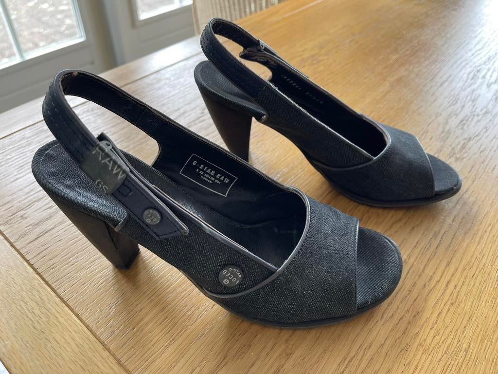 Pump van G-STAR RAW  maat 37, Pumps, Blauw, Ophalen of Verzenden, Zo goed als nieuw