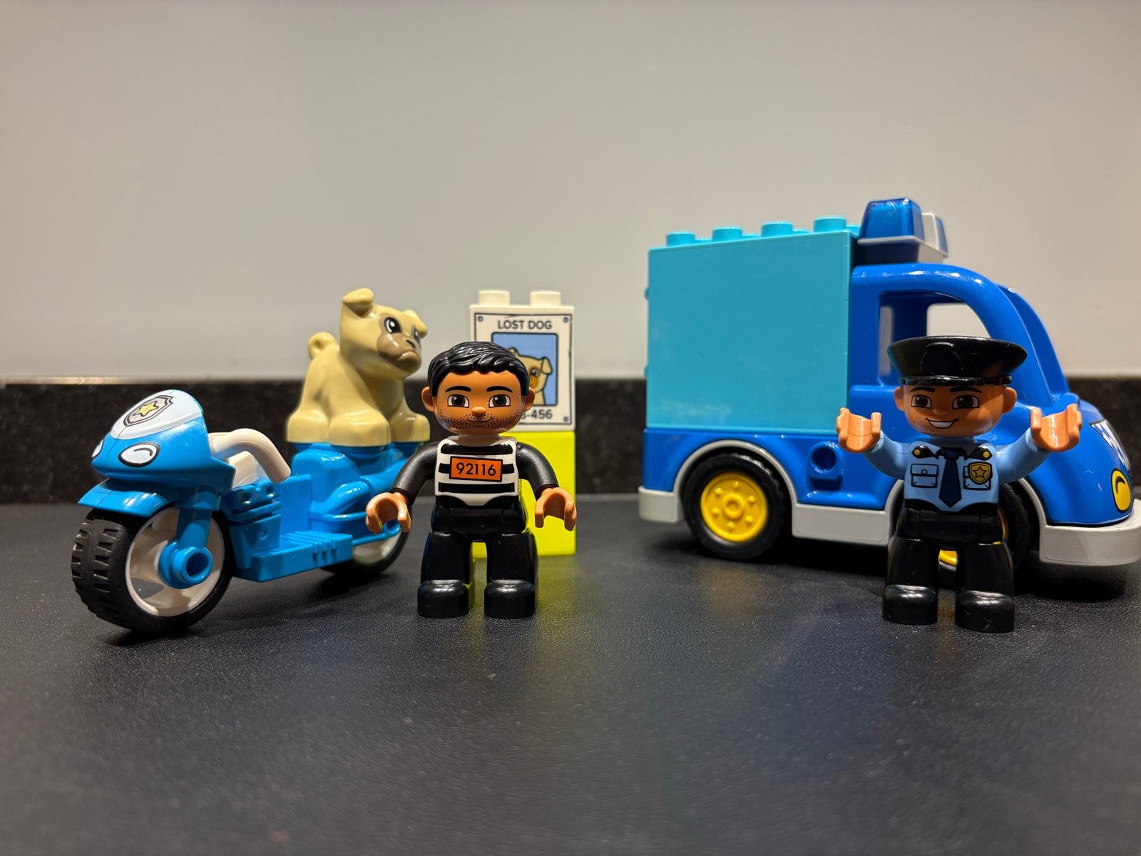 LEGO Duplo Politie Set met Figuren en Voertuigen