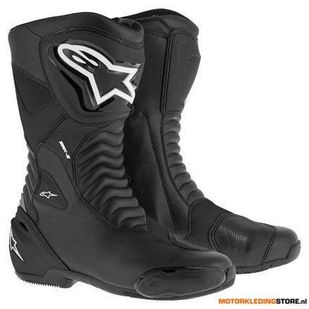 Alpinestars SMX S Motorlaarzen, Zwart, Motoren, Ophalen of Verzenden, Nieuw met kaartje
