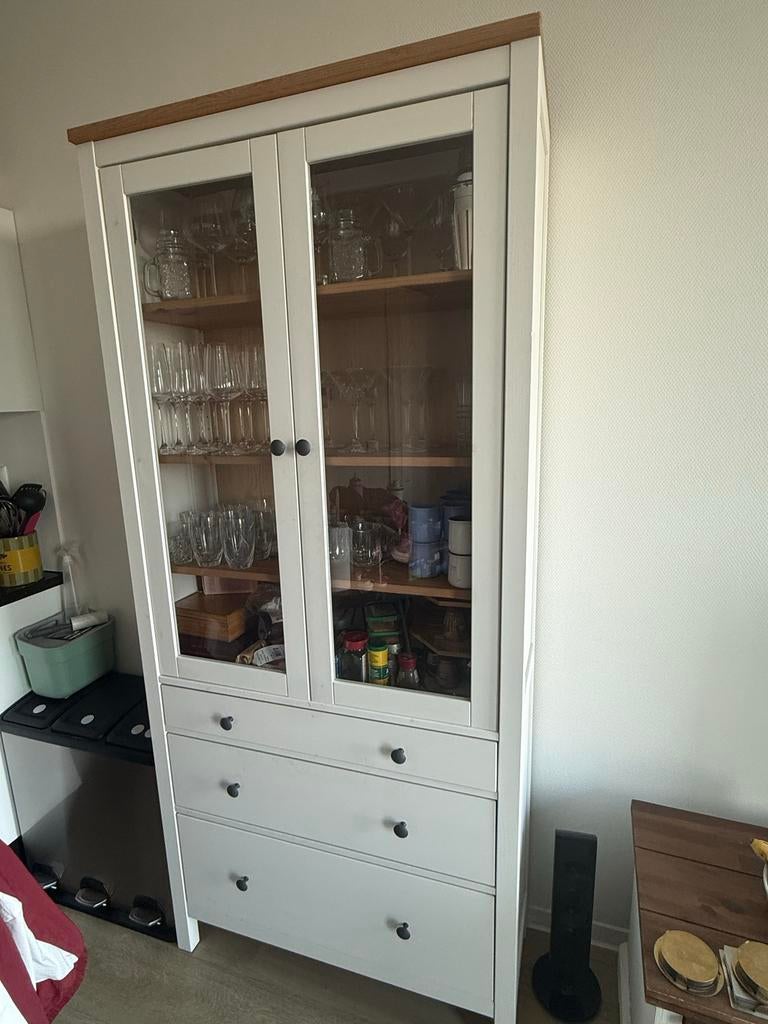 Vitrinekast, Ophalen, 100 tot 150 cm, 200 cm of meer, Zo goed als nieuw