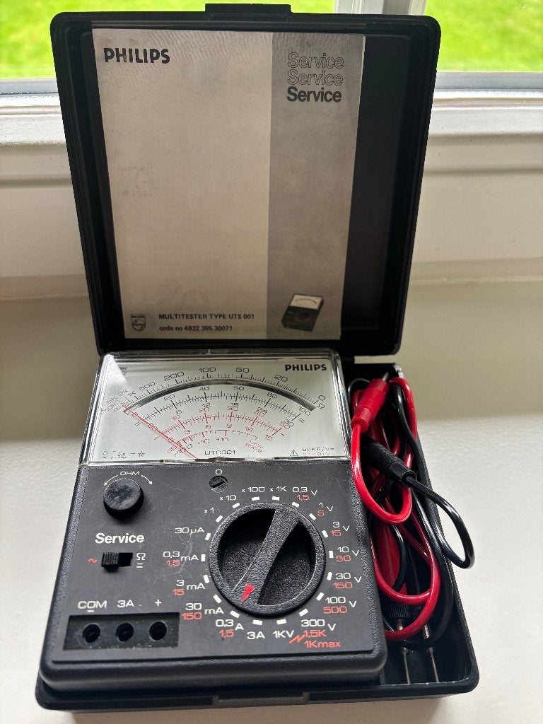 Multimeter Philips UTS 001, Ophalen, Zo goed als nieuw, Multimeter