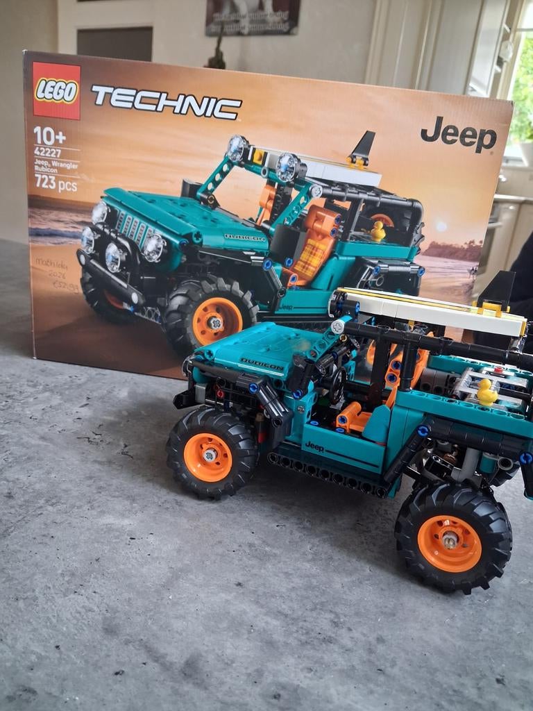 Lego Technic Jeep Wrangler Rubicon 42227, Compleet, Lego, Ophalen of Verzenden, Zo goed als nieuw