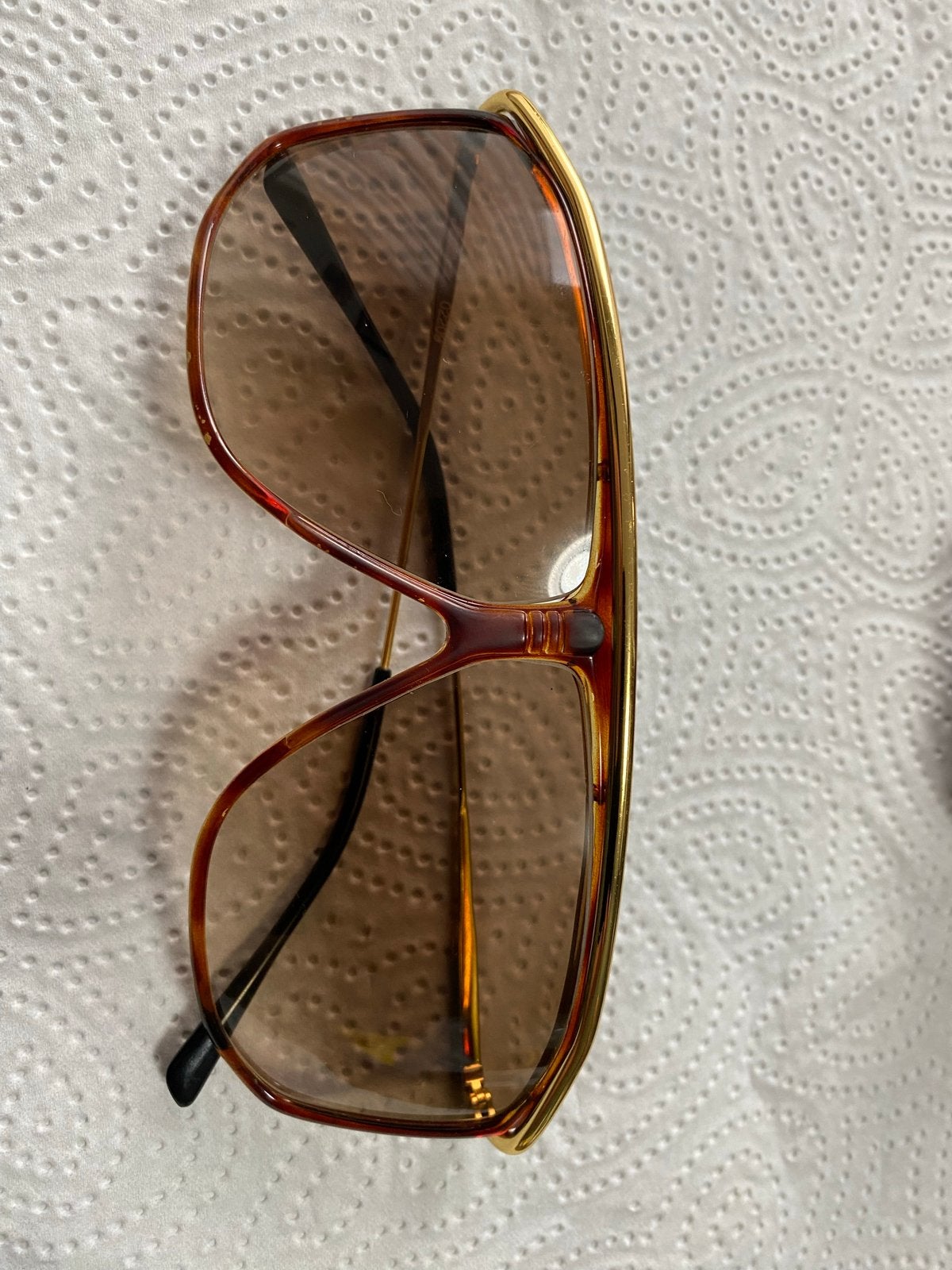Vintage Apollo Optik Zonnebril Jaren '80 - Krasvrij, Overige merken, Zonnebril, Bruin, Ophalen of Verzenden