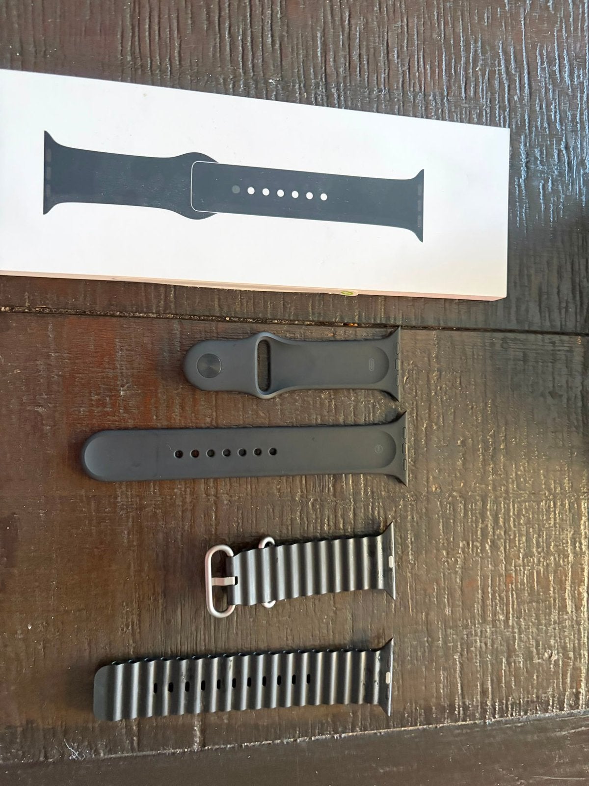 Apple watch bandjes orgineel apple, Ophalen of Verzenden, Nieuw, Zwart, IOS