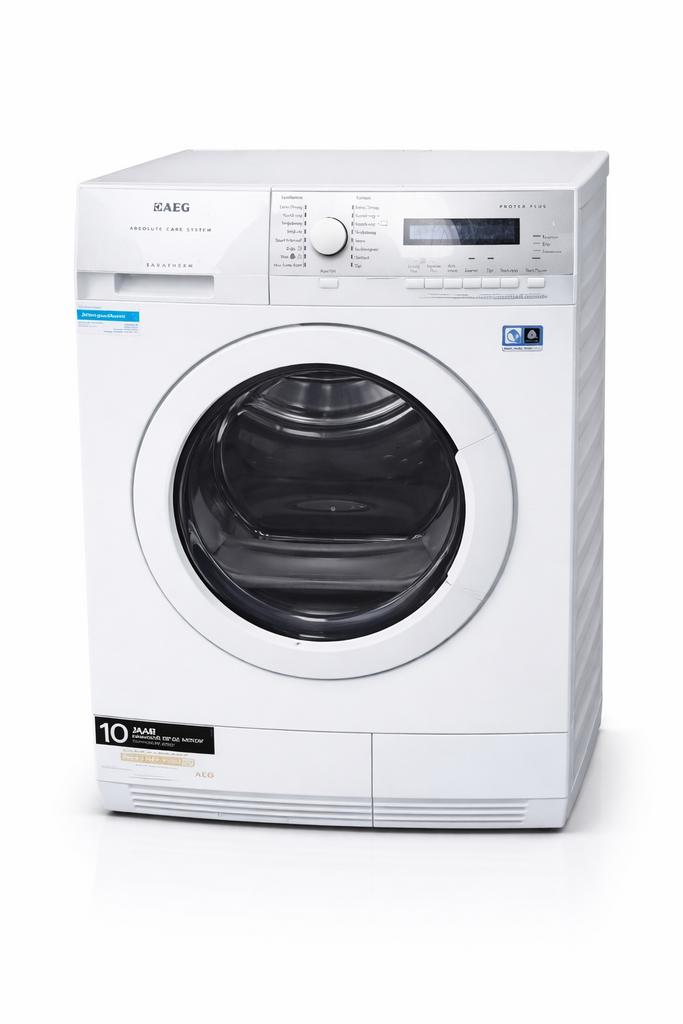 AEG ProTex Plus Warmtepompdroger - Refurbished & Zuinig, 6 tot 8 kg, Ophalen, Zo goed als nieuw, 85 tot 90 cm