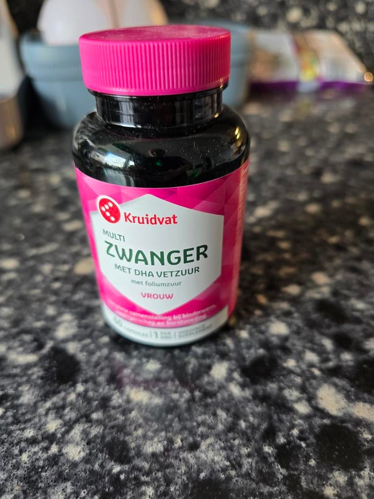 Kruidvat Multi Zwanger met DHA Vetzuur, Sieraden, Tassen en Uiterlijk, Uiterlijk | Dieet en Afvallen, Ophalen of Verzenden, Nieuw