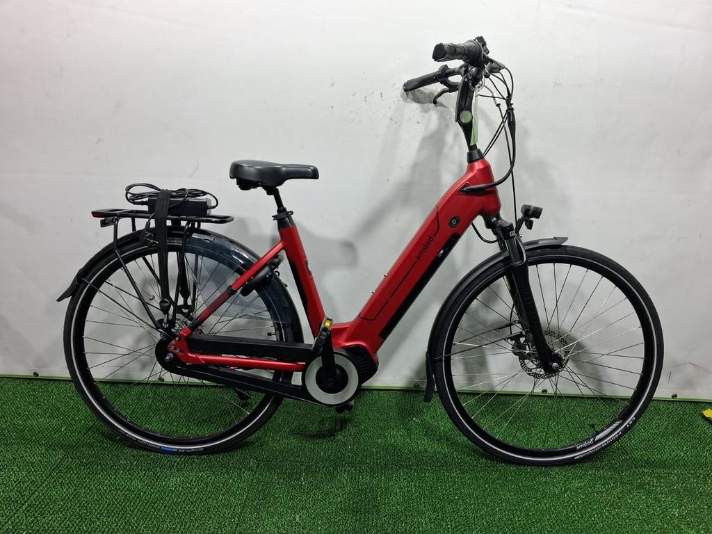 Amslod e milton 500wh 51 cm midden motor, Versnellingen, Zo goed als nieuw, 50 tot 53 cm, Ophalen
