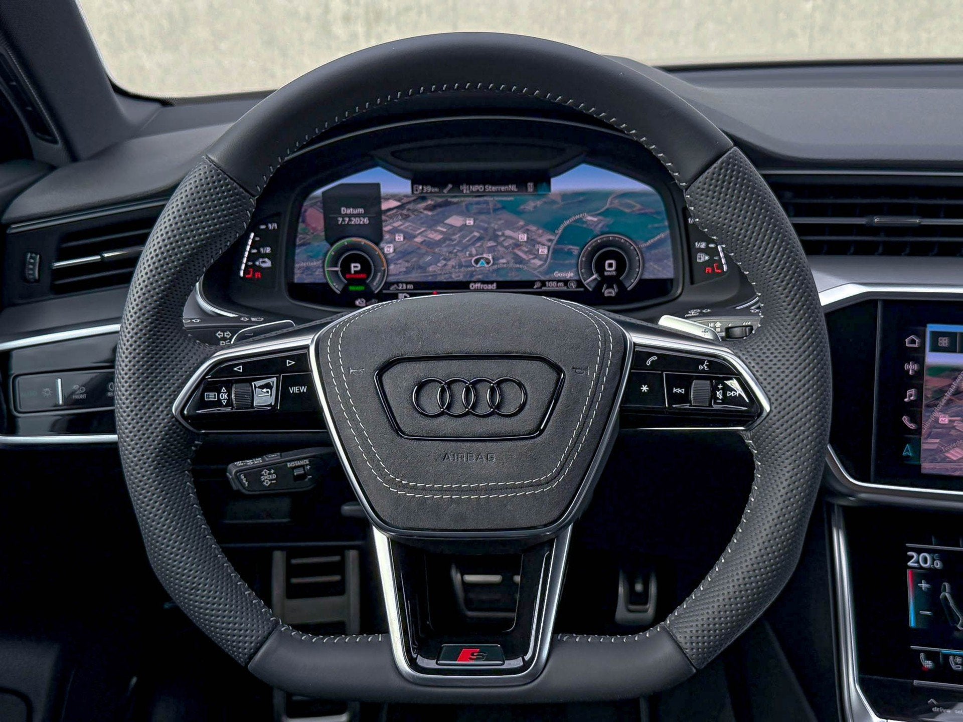 Audi A6 Avant 55TFSI e 367pk Quattro Competition S Edition S, Auto's, Audi, Automaat, Dealer onderhouden, Gebruikt, 4 cilinders