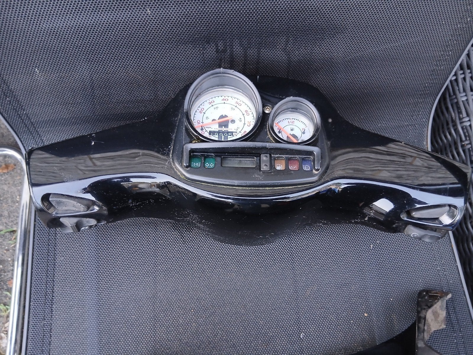 Vespa s binnen zijde stuurkap en km teller, Ophalen of Verzenden, Kap, Vespa