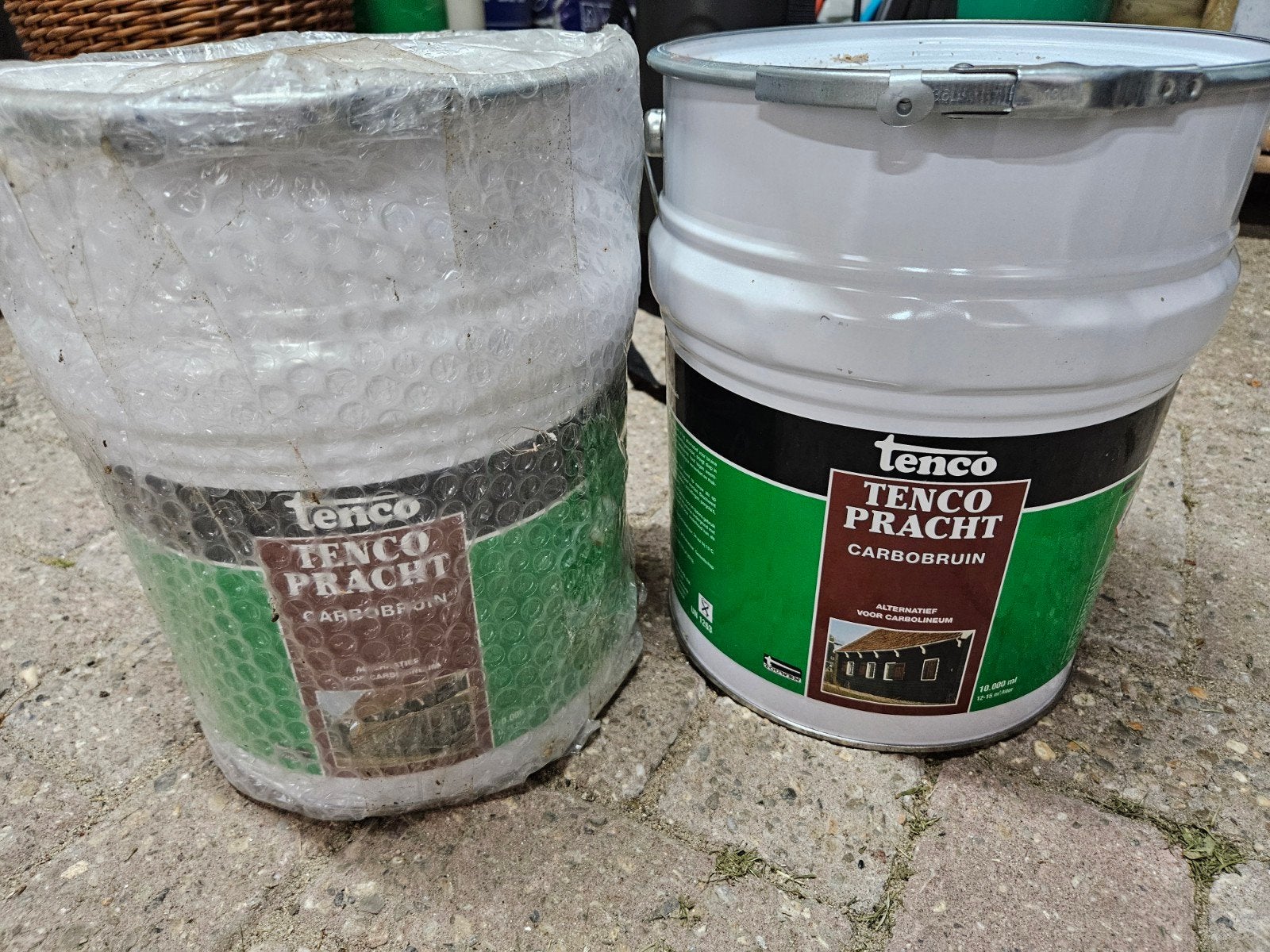 2x Tenco Pracht Carbobruin Houtbescherming 10L, Ophalen, Nieuw