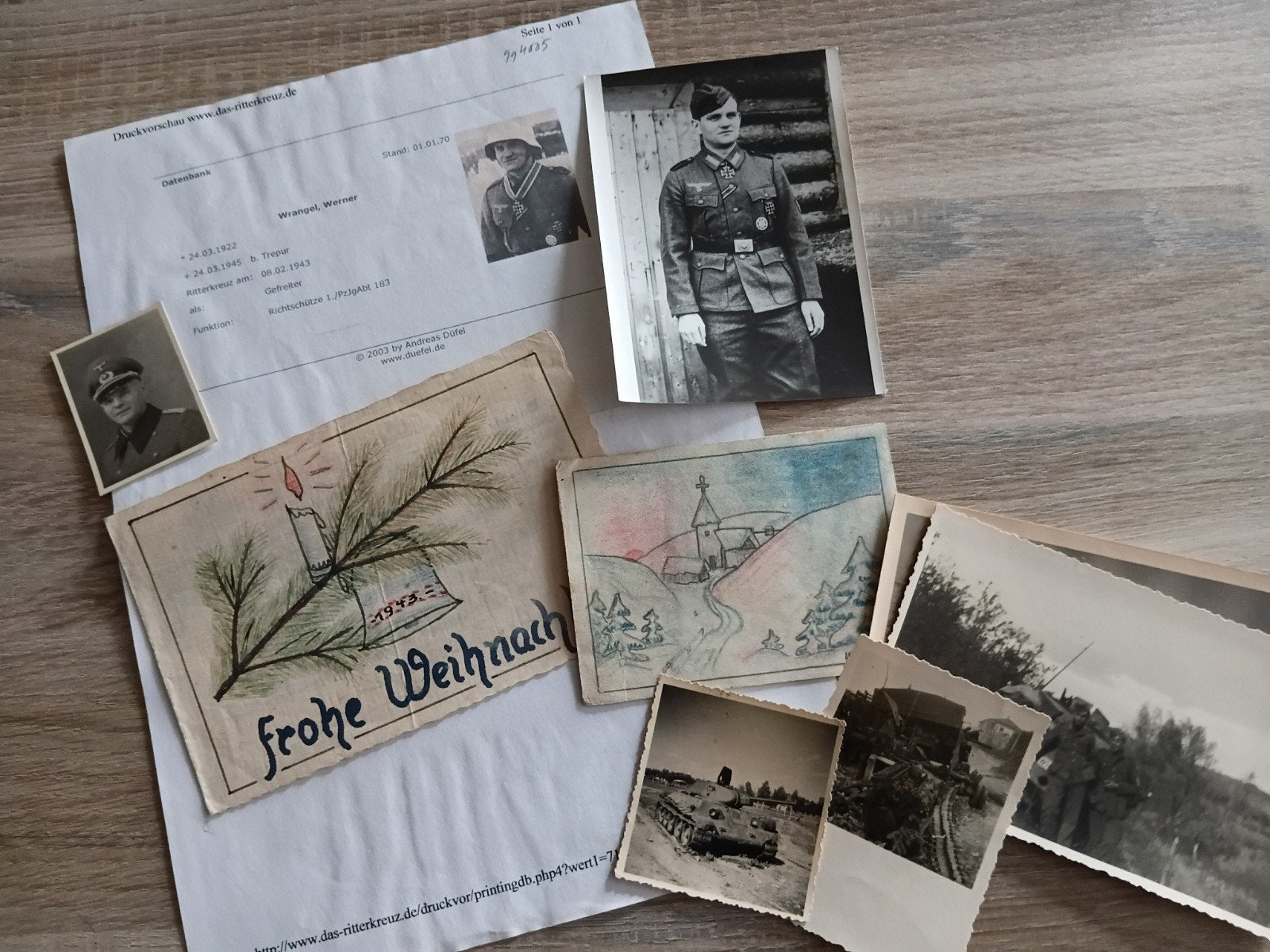 persoonlijke bezittingen duits soldaat., Ophalen, Duitsland, Boek of Tijdschrift