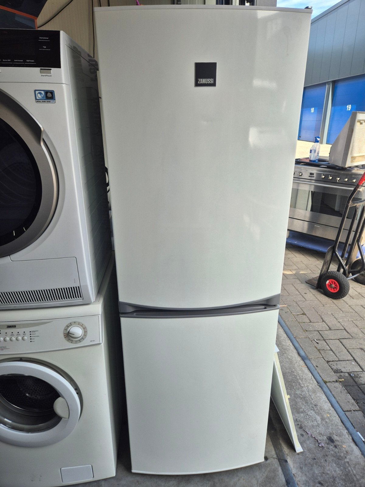 Zanussi Koel-vriescombinatie - Inruilkoopje, werkt goed!, Witgoed en Apparatuur, Ophalen, 150 tot 200 liter, Gebruikt, 60 cm of meer