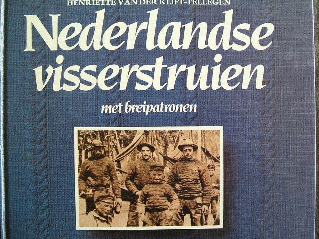 Nederlandse visserstruien met  breipatronen, Boeken, Ophalen of Verzenden, H. van der Klift, Gelezen, Breien en Haken