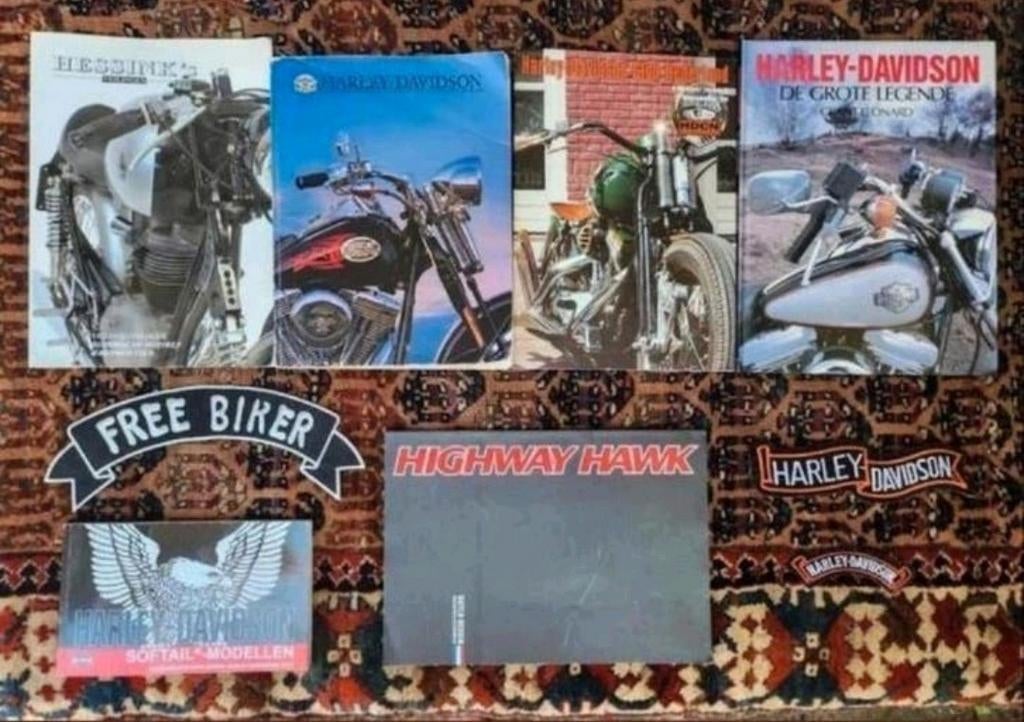 Harley Davidson Boeken, Ophalen of Verzenden