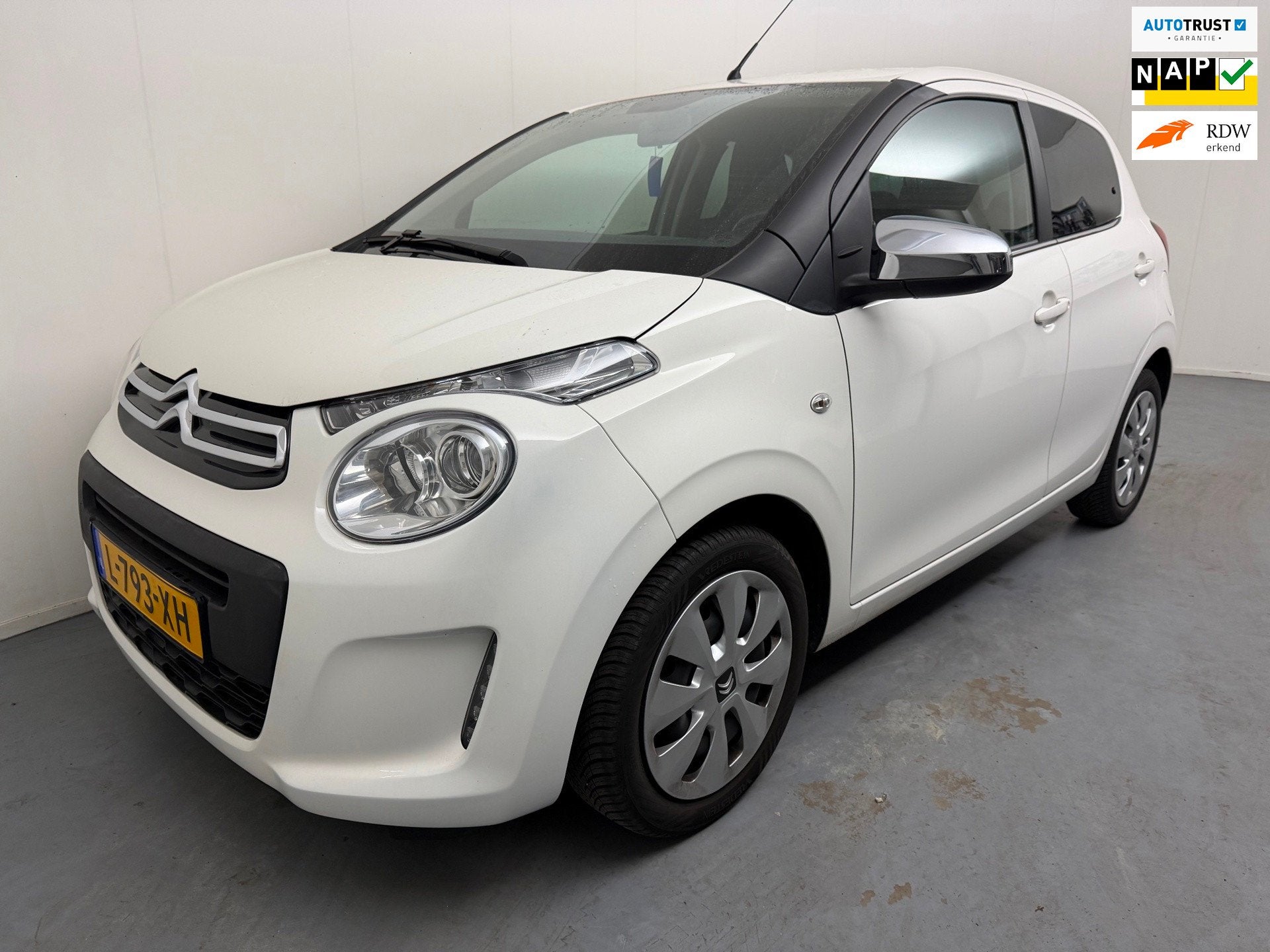 Citroen C1 1.0 VTi Feel #Airco # 45 Dkm # El ramen # Nap, Voorwielaandrijving, Gebruikt, Euro 6, 4 stoelen