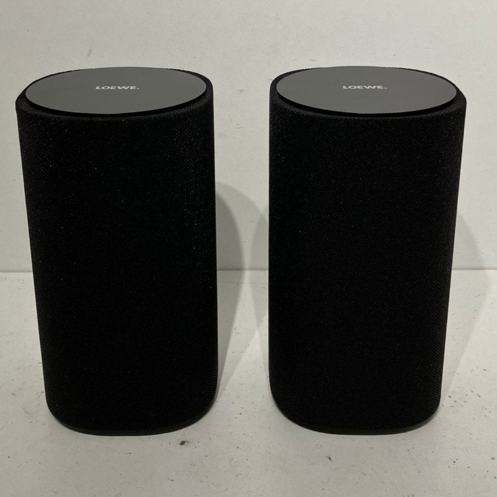 Loewe Klang 1 Speaker Set Zwart in Zeer Nette Staat, Ophalen of Verzenden, Zo goed als nieuw, Overige merken
