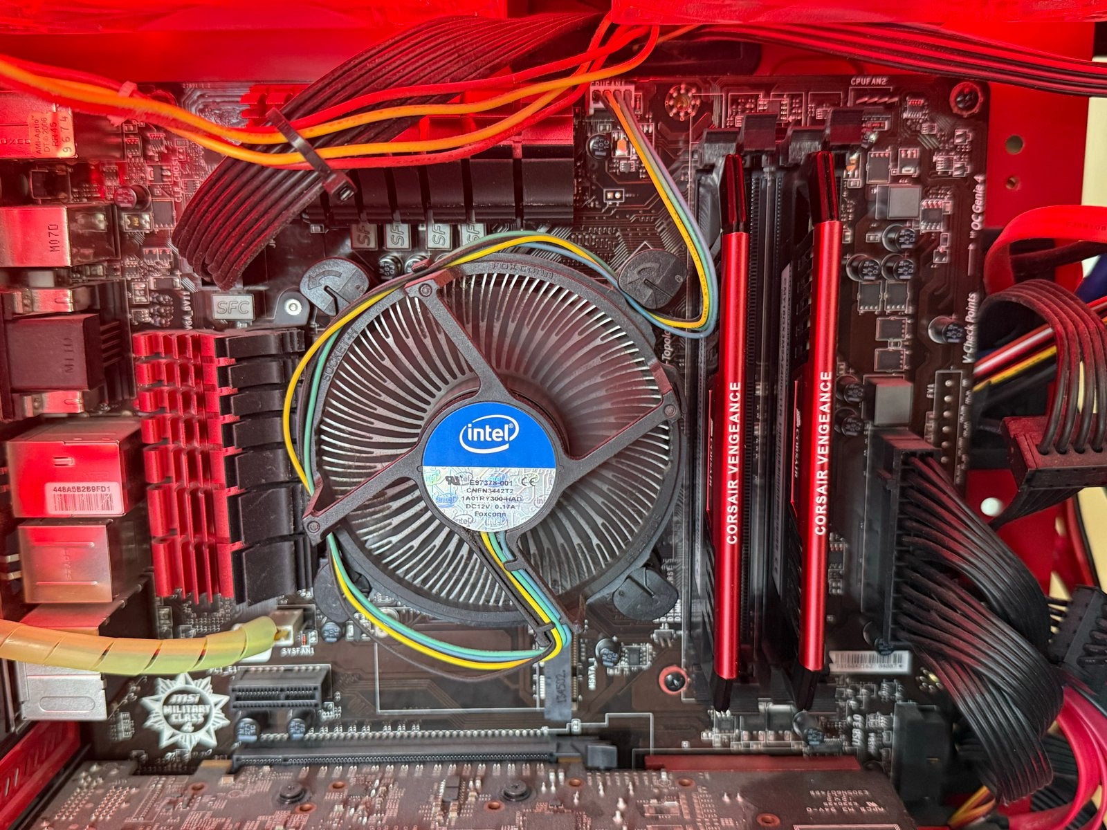 16GB Corsair Vengeance DDR3 2400MHz Geheugen, Computers en Software, RAM geheugen, Gebruikt, DDR3, Ophalen of Verzenden, Desktop
