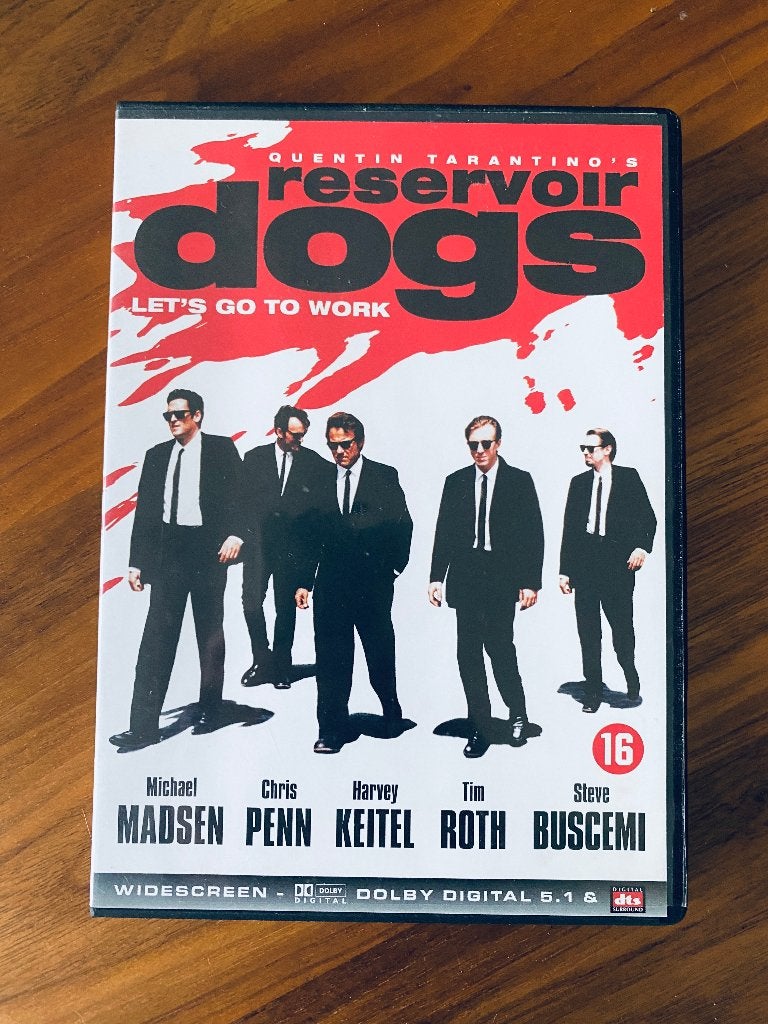 DVD: Reservoir Dogs (Quentin Tarantino), Vanaf 16 jaar, Nederlands, Actiethriller, Ophalen of Verzenden