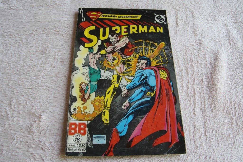 DC Superman. Baldakijn, Eén stripboek, Ophalen of Verzenden, Gelezen
