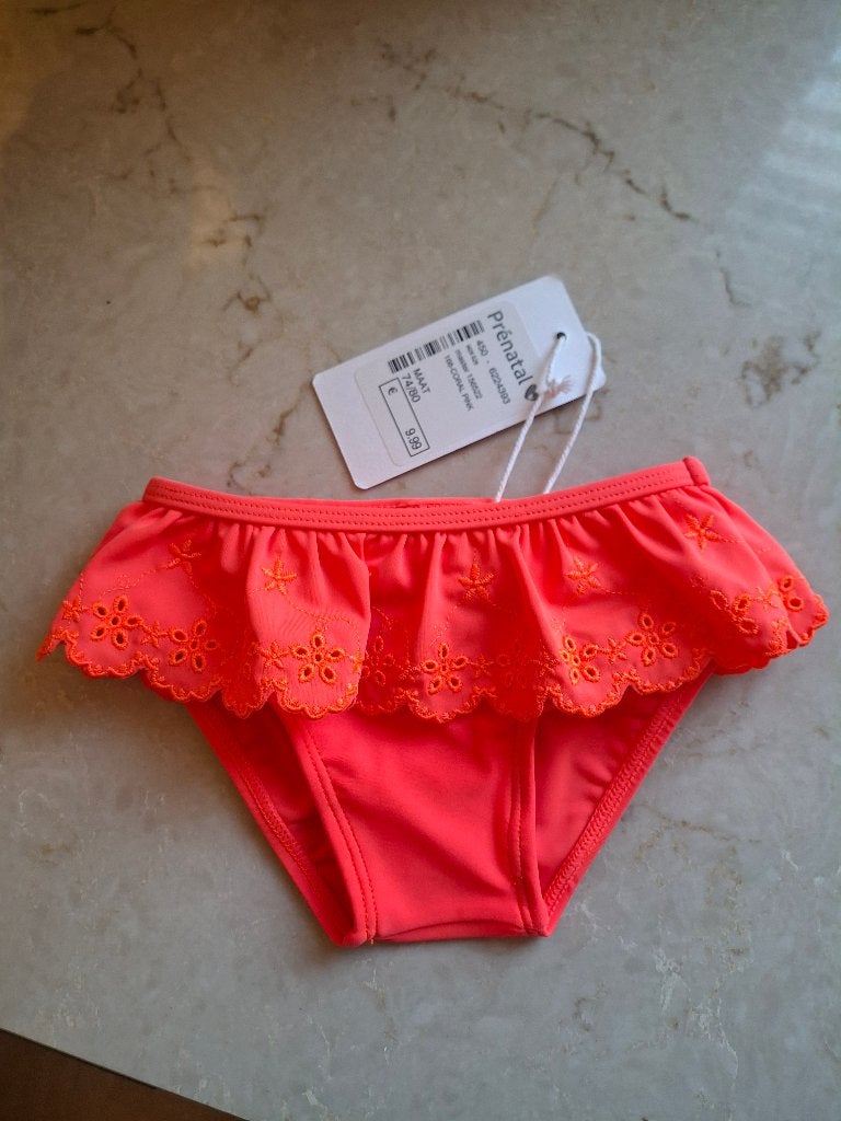 Prenatal zwembroek meisje, Ophalen, Meisje, Nieuw, Bikinibroekje