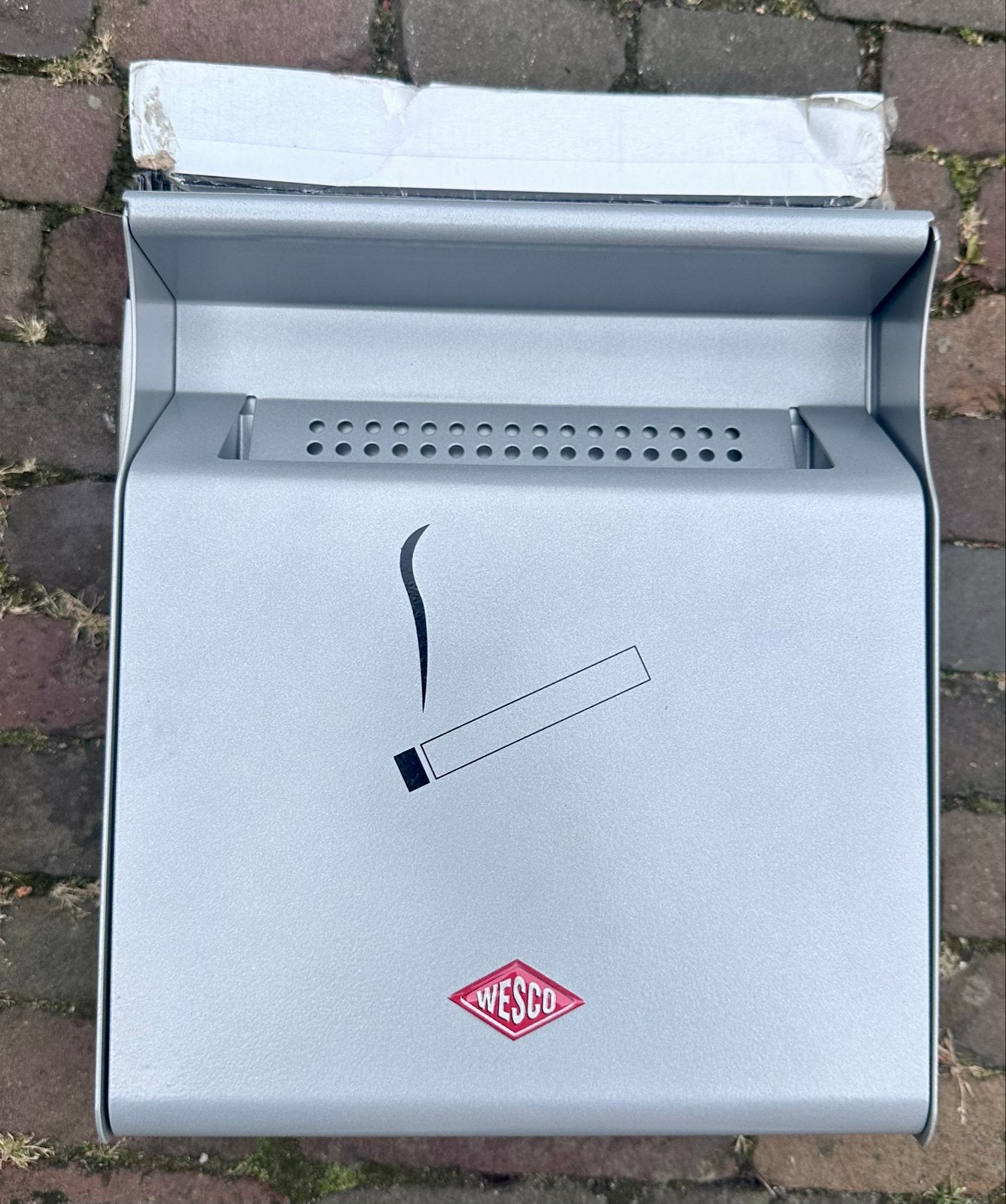 Wesco Wandasbak - Weerbestendig en Nieuw in Doos, Verzenden, Nieuw, Asbak