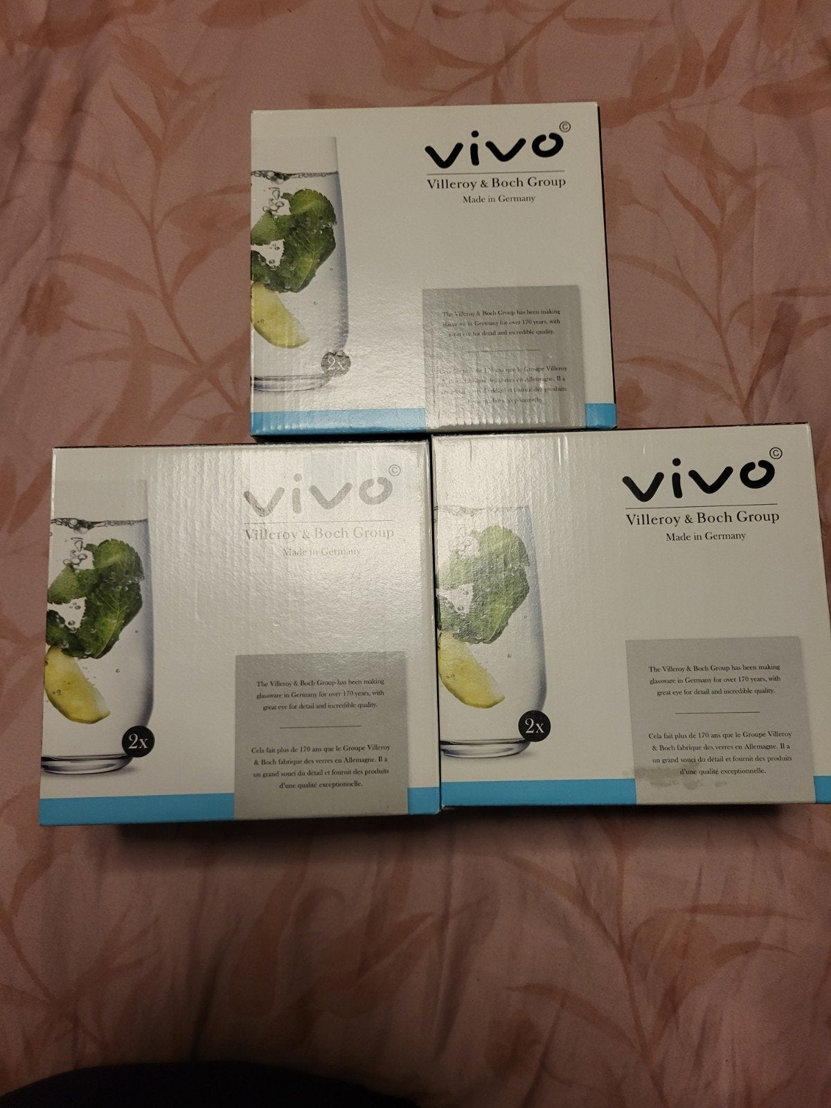 Vivo Villeroy & Boch Group glazen (6 stuks), Ophalen, Nieuw, Overige merken, Glas
