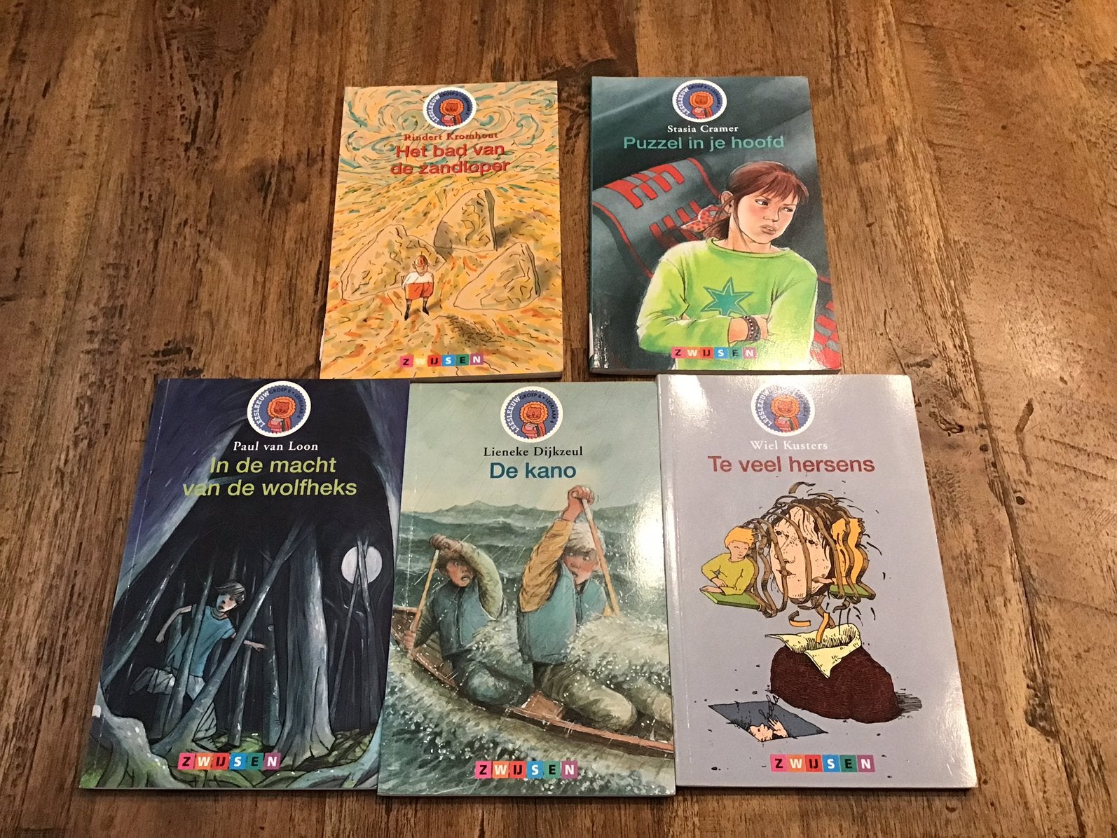 5 leesboekjes leesleeuw groep 6, Boeken, Ophalen of Verzenden, Zo goed als nieuw, Fictie algemeen