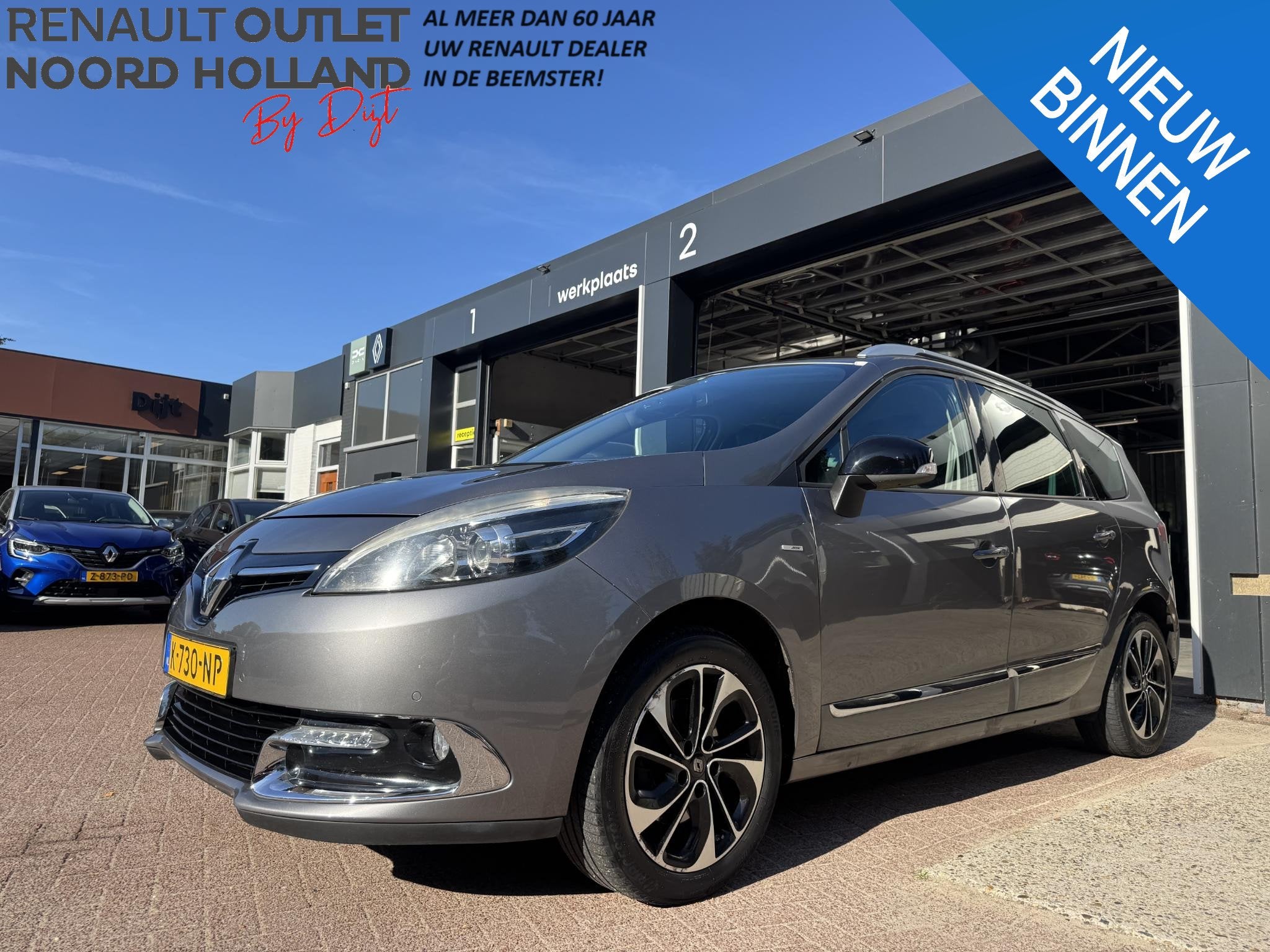 Renault Grand Scénic 1.2 TCe Bose+Trekhaak!, Auto's, Voorwielaandrijving, Gebruikt, 4 cilinders, Handgeschakeld