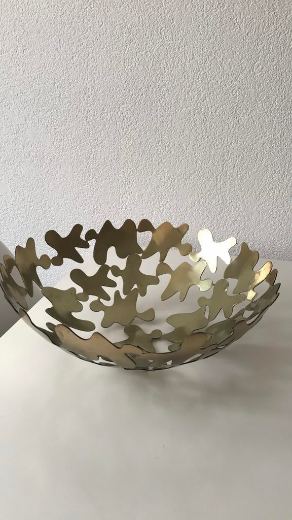 Grote Corry Ammerlaan kunst schaal - Uniek design, Overige materialen, Schaal, Ophalen of Verzenden, Zo goed als nieuw