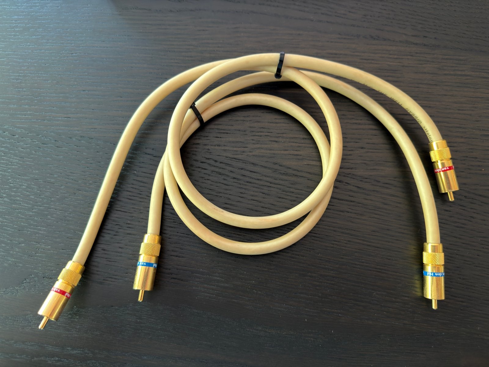 Van den Hul M.C. THE WELL HYBRID Interlink-kabel, Audio, Tv en Foto, Audiokabels en Televisiekabels, Ophalen of Verzenden, Zo goed als nieuw