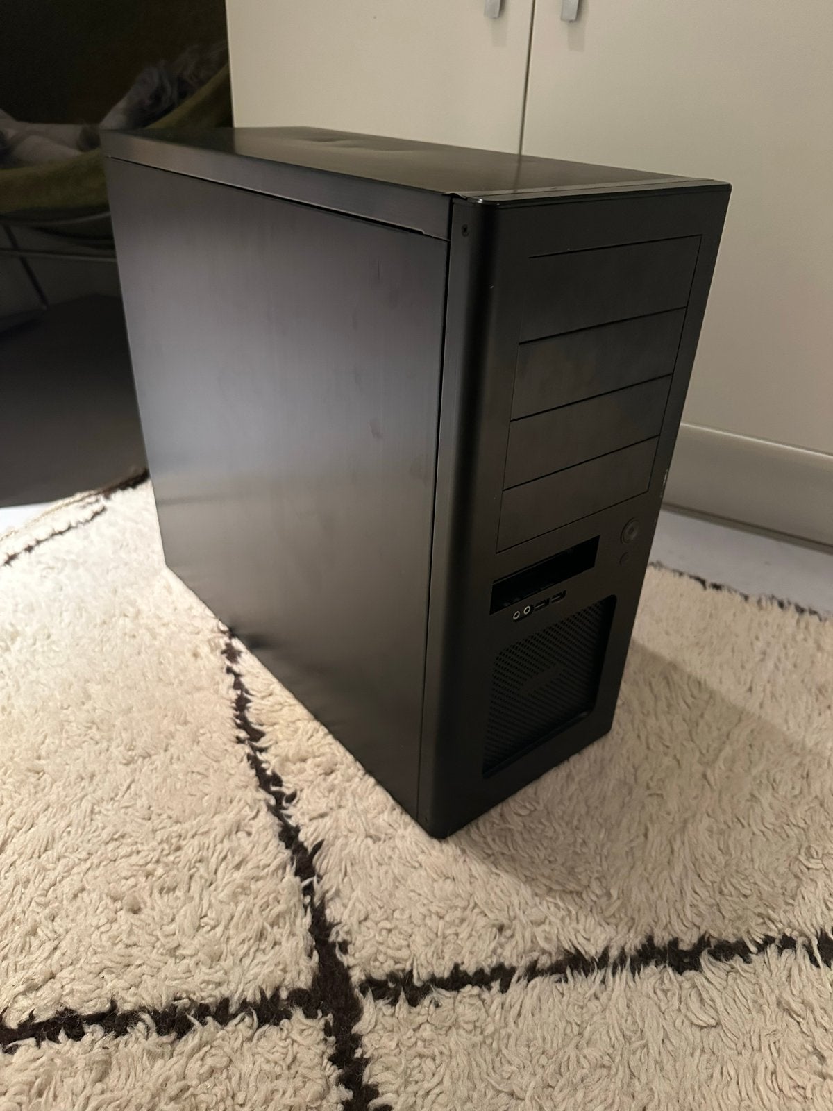 Zwarte PC-behuizing lian li, Computers en Software, Ophalen, Gebruikt