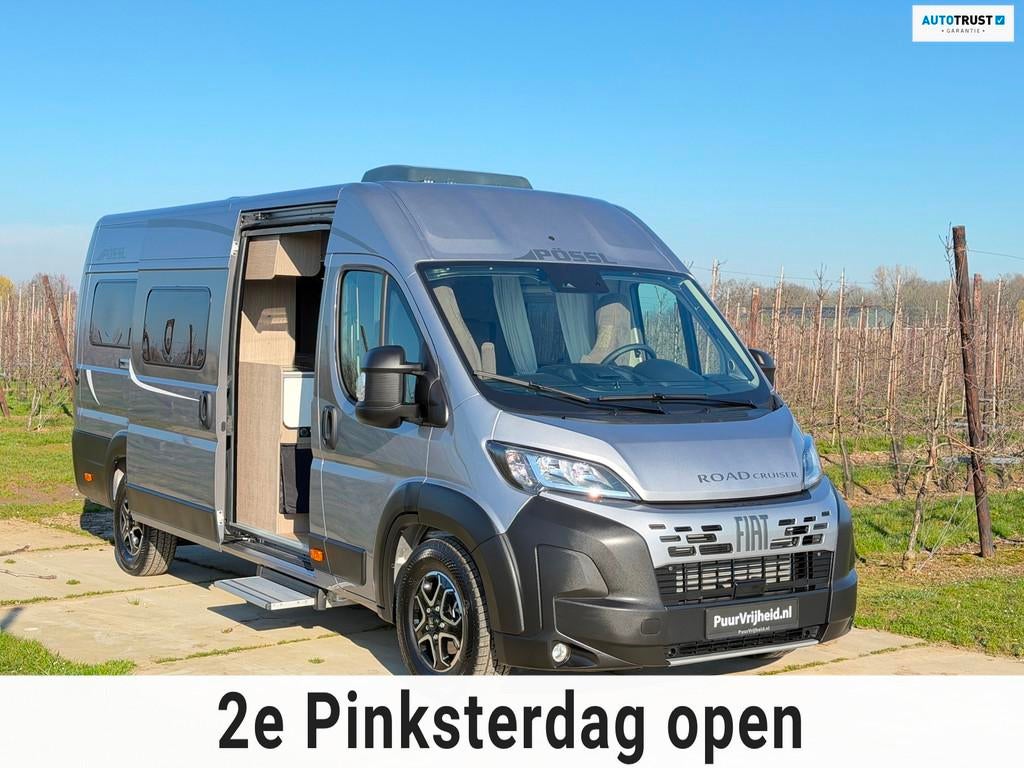 Nieuwe Pössl Roadcruiser Automaat XXL Koelkast, Caravans en Kamperen, Campers, Buscamper of Camperbus, Pössl, 6 tot 7 meter, Bedrijf