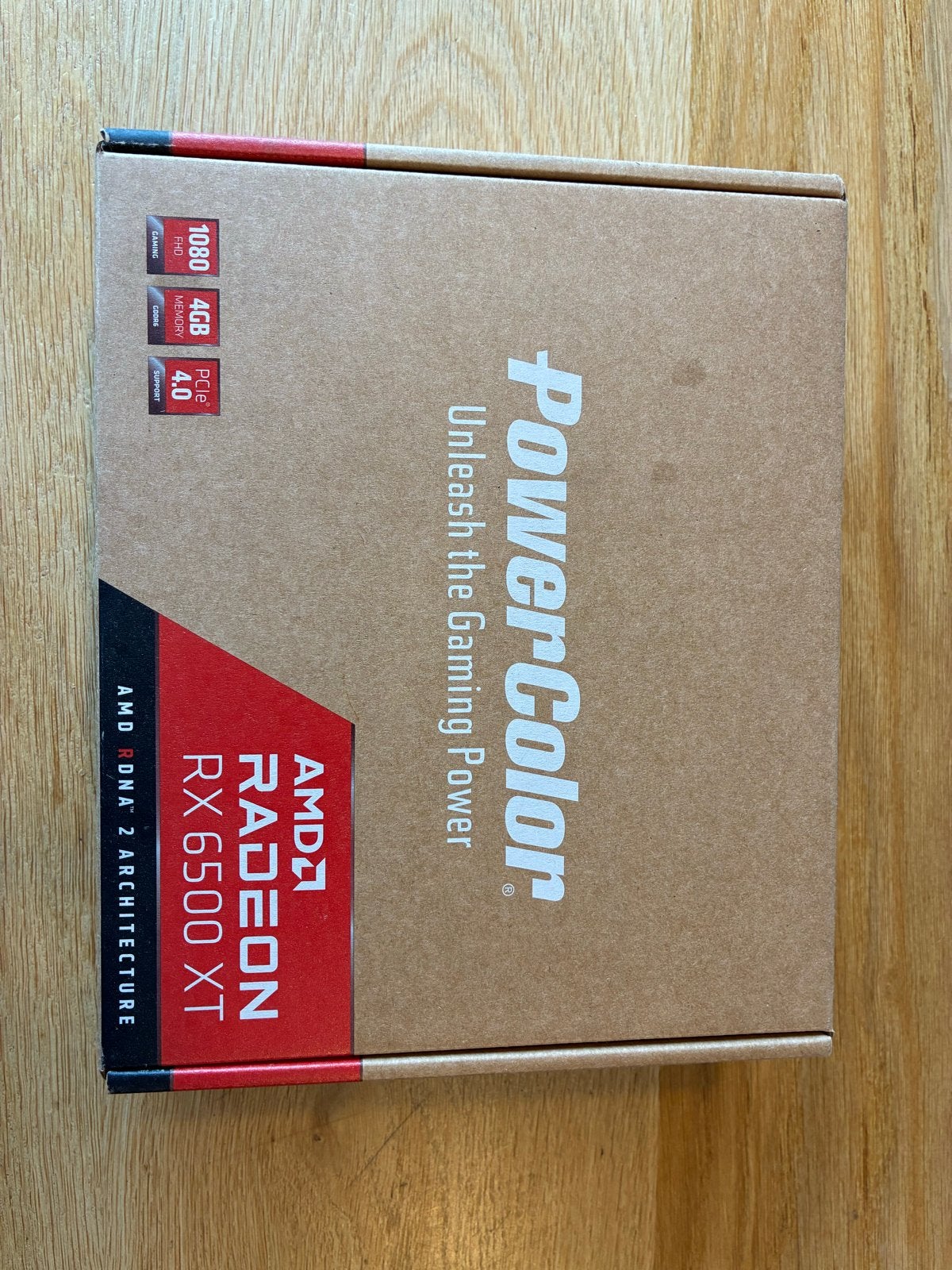 PowerColor AMD Radeon RX 6500 XT 4GB GDDR6 Videokaart, AMD, GDDR6, PCI-Express 4, Ophalen of Verzenden