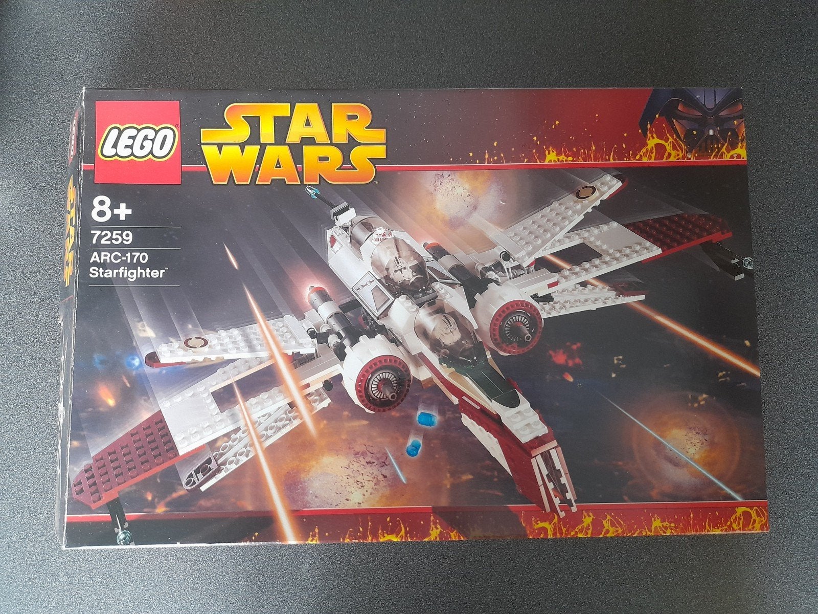 Lego Star Wars 7259 ARC-170 Starfighter, Ophalen of Verzenden, Gebruikt