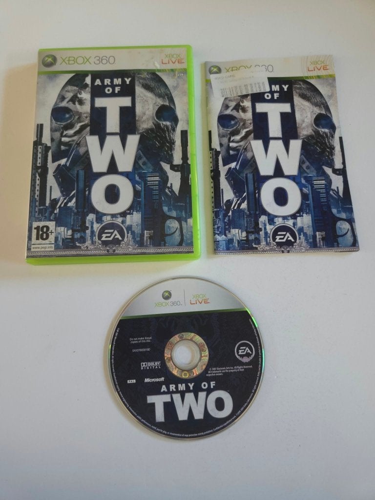 Xbox 360 - Army of Two - 11456, Vanaf 18 jaar, Shooter, 1 speler, Ophalen of Verzenden