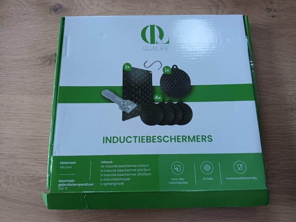 Qualife inductiebeschermers inductie beschermers schraper, Ophalen of Verzenden, Gebruikt