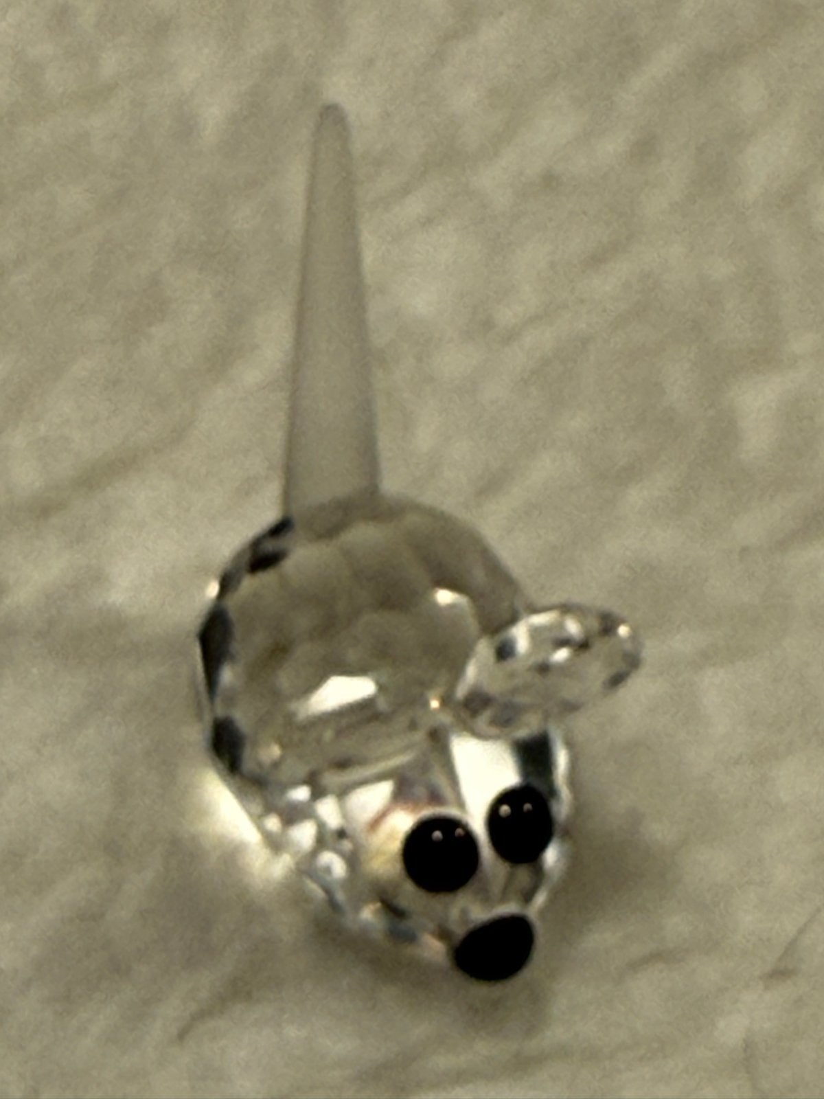 Swarovski kristallen muisje - schattig verzamelobject, Verzamelen, Swarovski, Ophalen of Verzenden, Gebruikt, Figuurtje