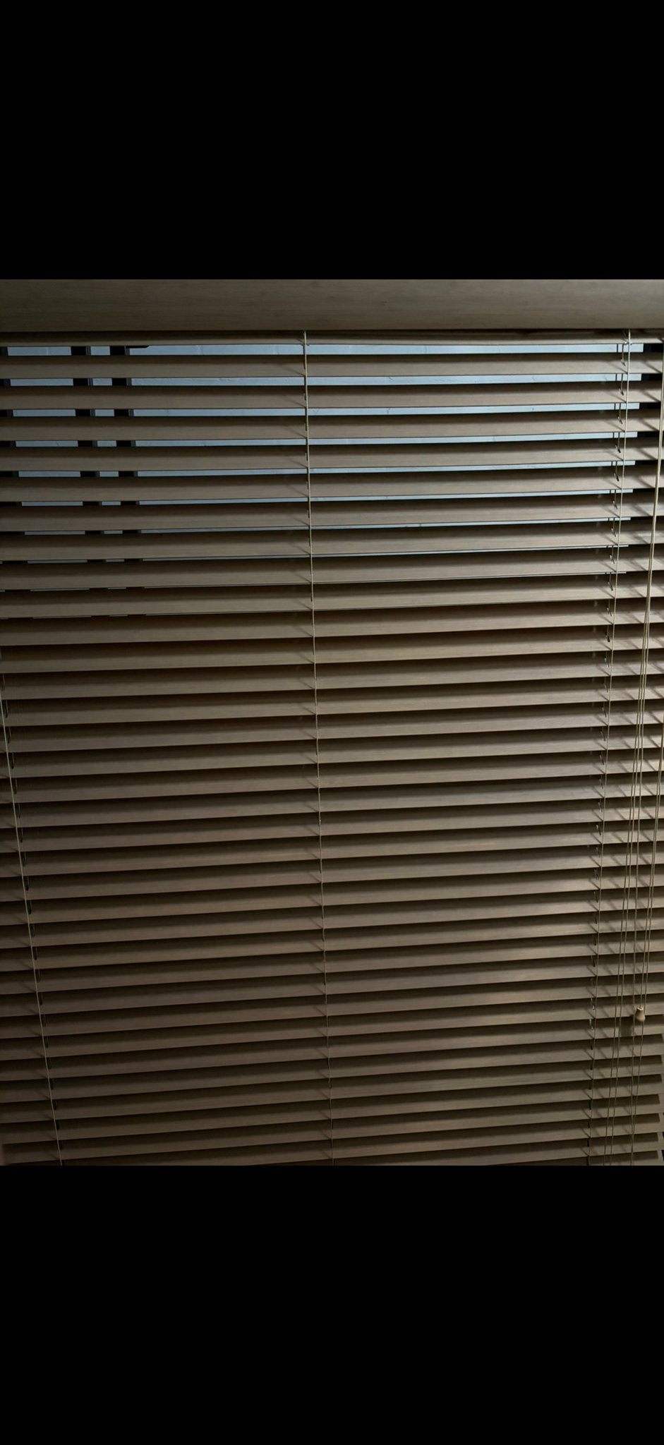 Jaloezieën - echt hout - 130 x 210 nieuw, Huis en Inrichting, Ophalen, Jaloezie, Gebruikt, Bruin