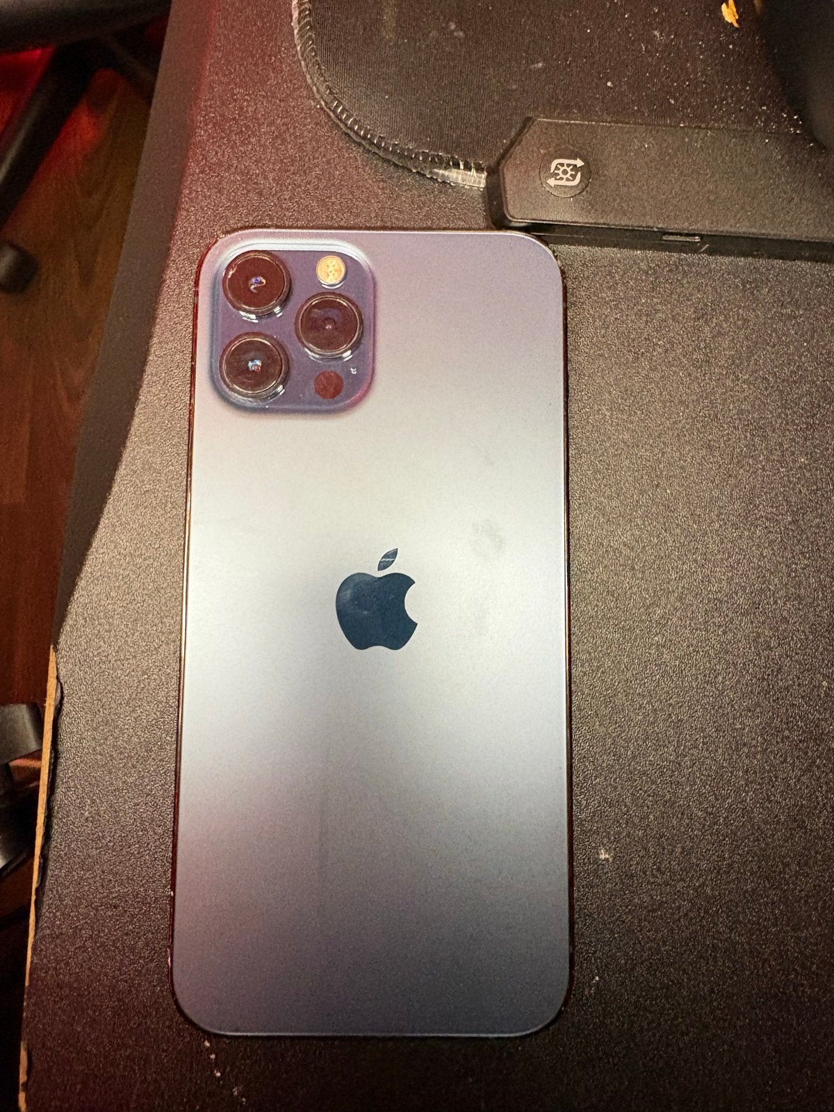 iPhone 12 Pro Max 128GB ZSM WEG Goede staat, krasvrij scherm, Telecommunicatie, Ophalen, 128 GB, Blauw, 77 %