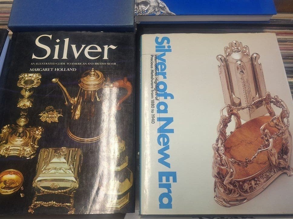 Zilver, set van 5 hardcover naslagwerken, Boeken, Ophalen of Verzenden, Zo goed als nieuw, Overige onderwerpen, Diverse auteurs