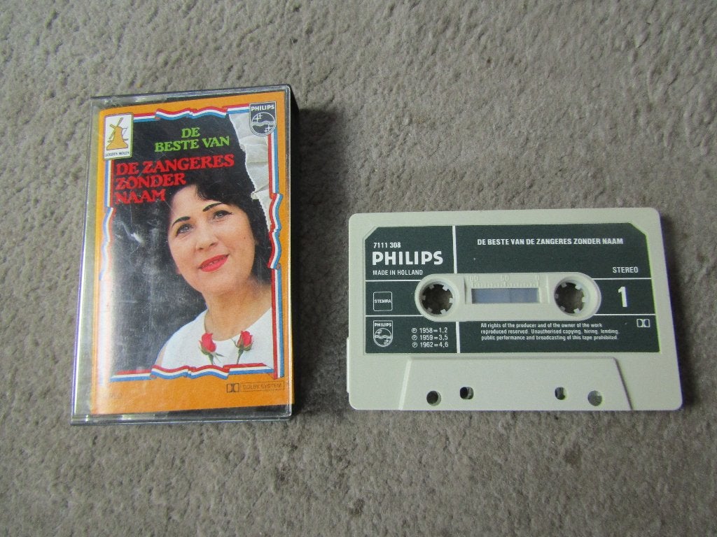 Cassette: De beste van Zangeres zonder Naam, Cd's en Dvd's, Gebruikt, 1 bandje, Ophalen of Verzenden, Origineel