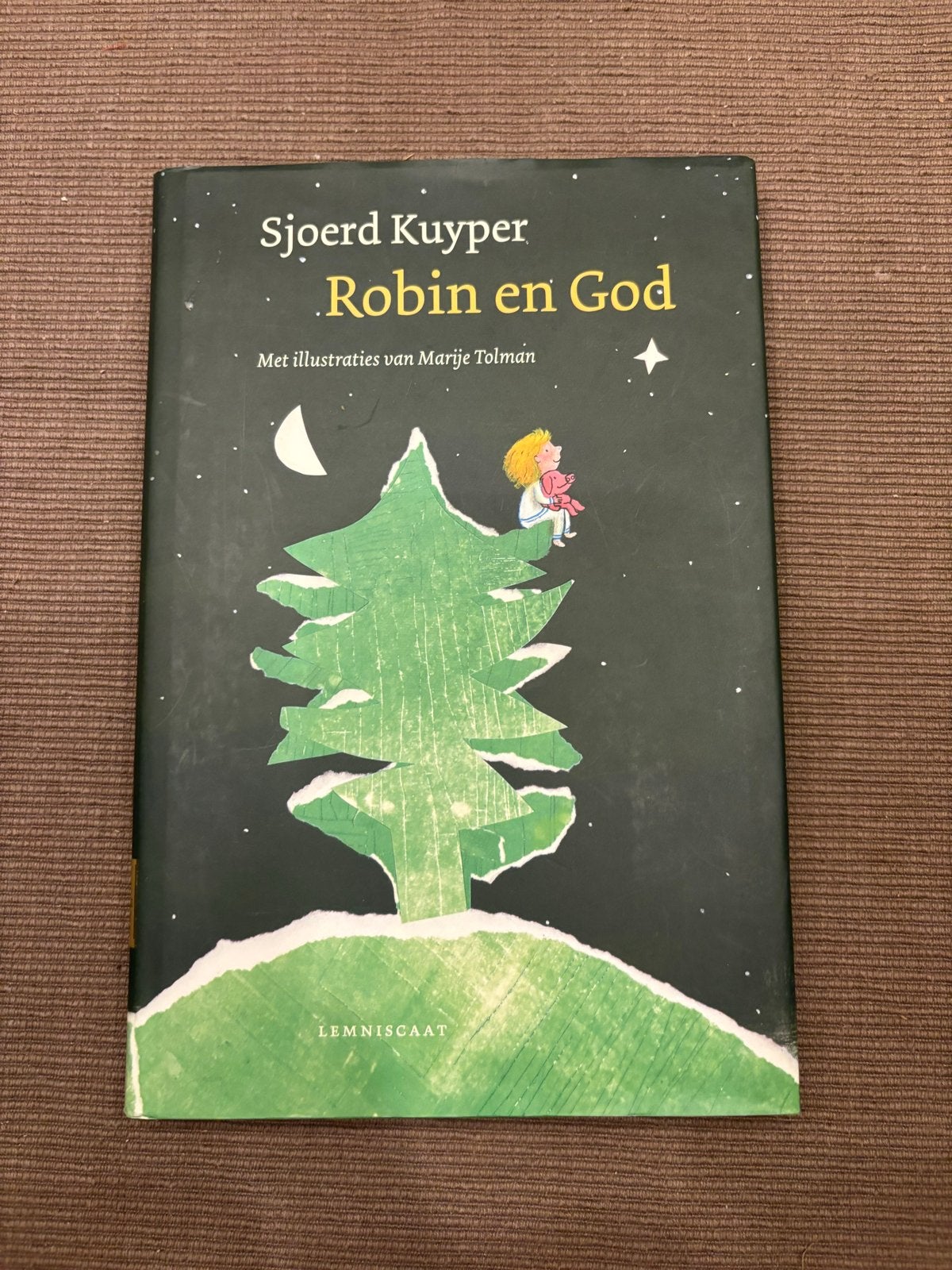 Robin en God - Sjoerd Kuyper (Kinderboek) Marije Tolman!, Ophalen of Verzenden, Zo goed als nieuw, Fictie algemeen