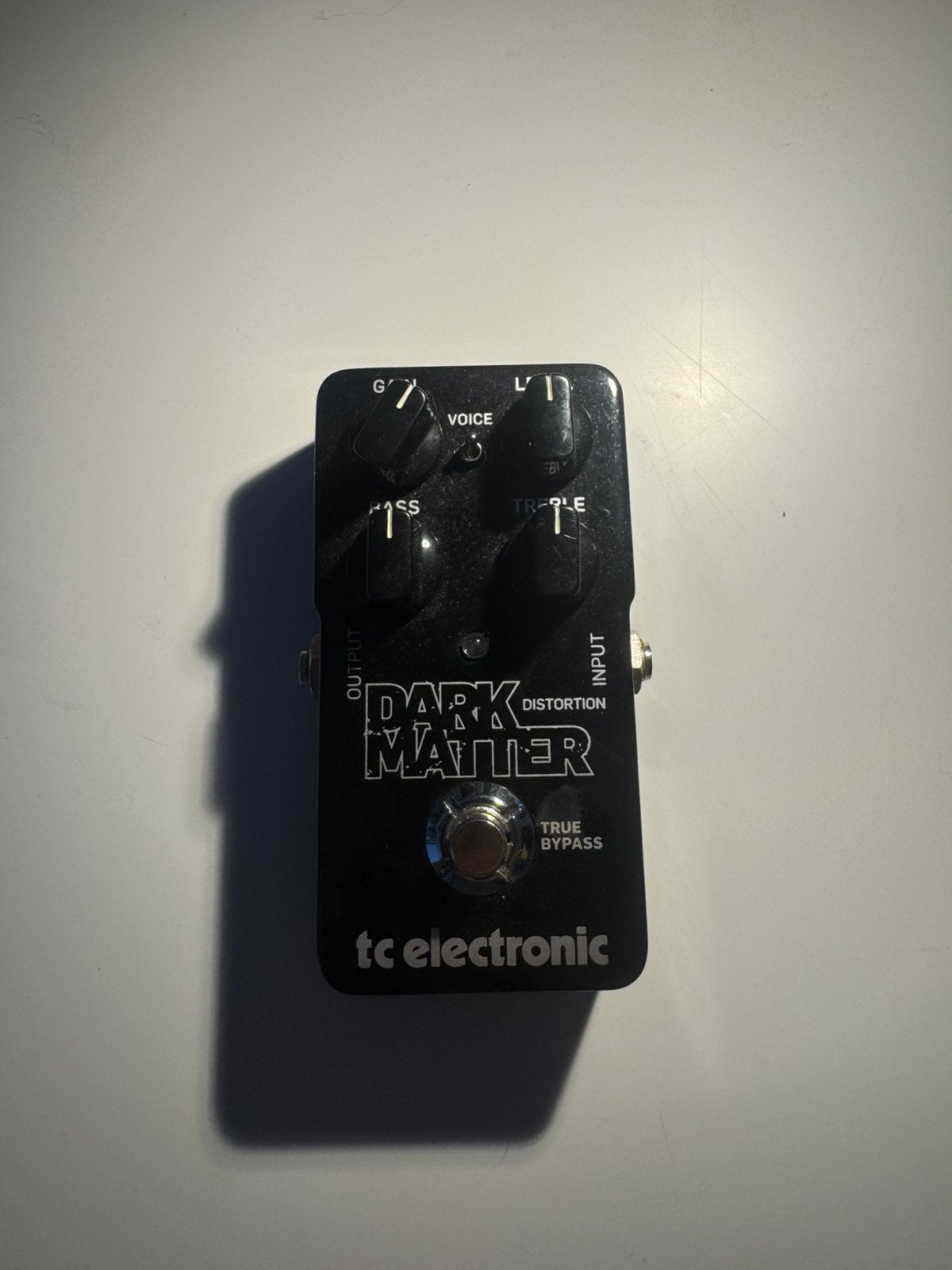 TC electronic Dark Matter Distortion, Muziek en Instrumenten, Effecten, Ophalen of Verzenden, Zo goed als nieuw, Distortion, Overdrive of Fuzz