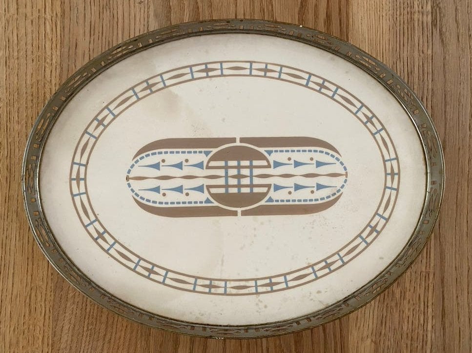Art Deco dienblad Villeroy & Boch, Ophalen of Verzenden