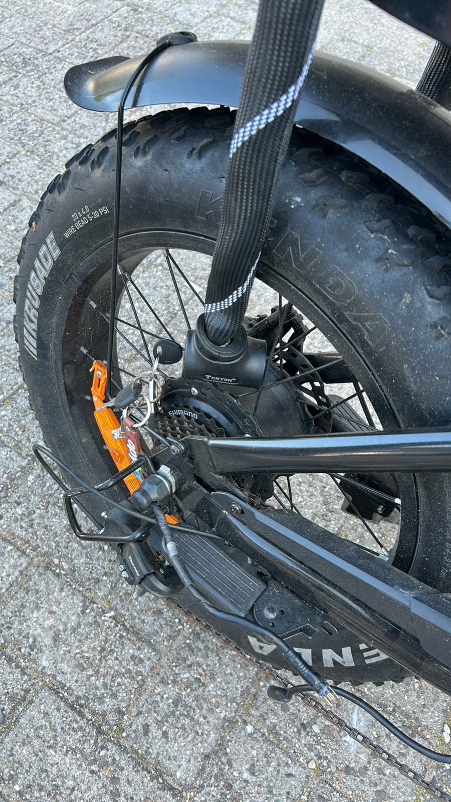 X80 Fatbike 500W – defect, Ophalen, Zo goed als nieuw, 20 inch of meer