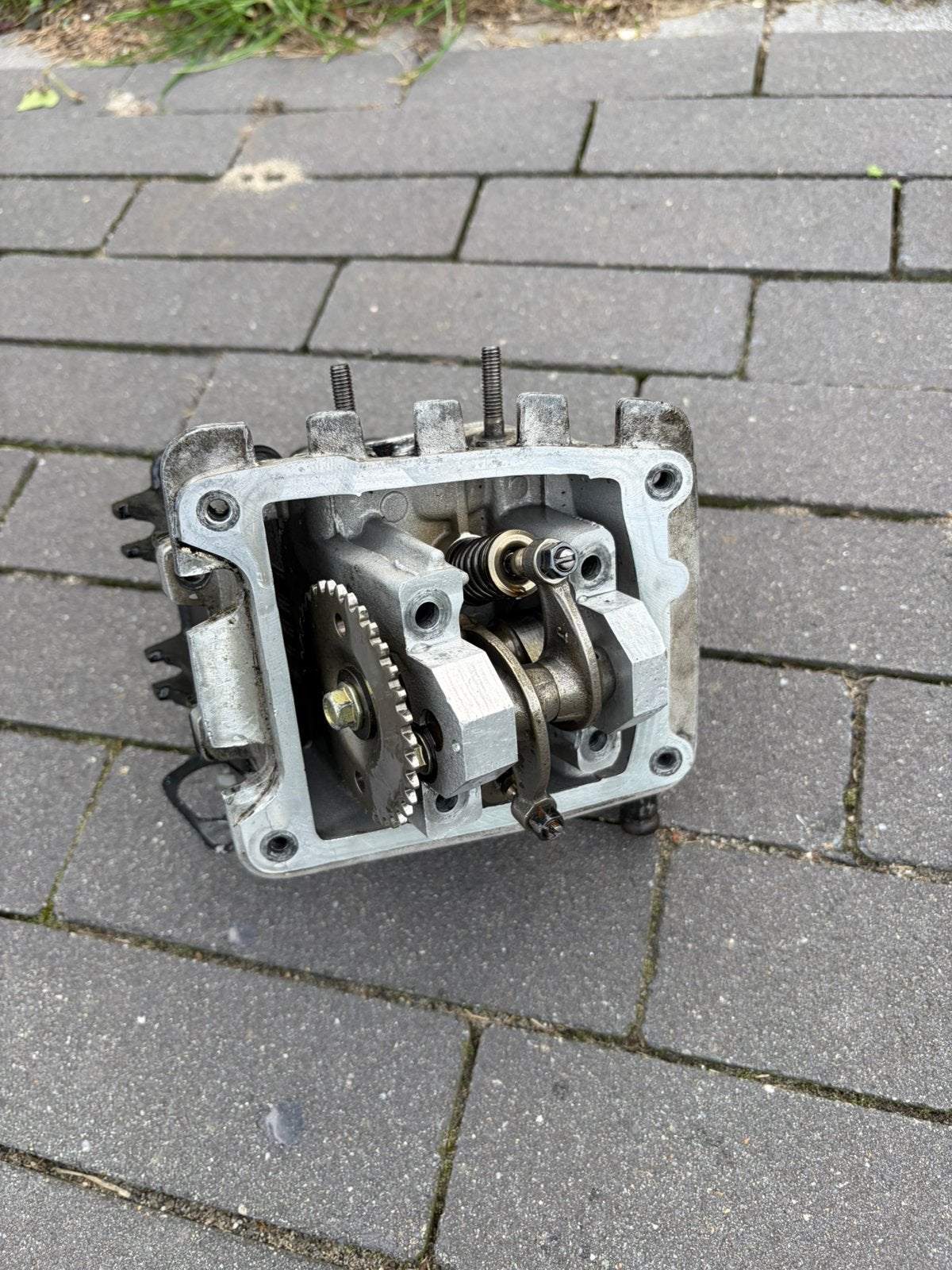 Zip 80cc cilinder + cilinderkop/kleppen, Ophalen of Verzenden, Cilinder